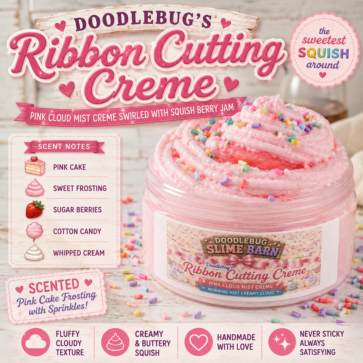 Doodlebug’s Ribbon Cutting Cream