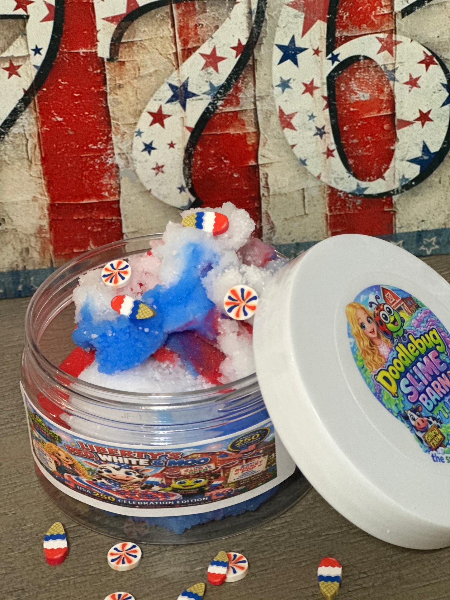 Liberty’s Red White and Moo!